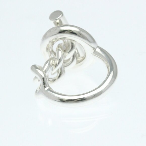 HERMES Silver Ring - Picture 4 of 11